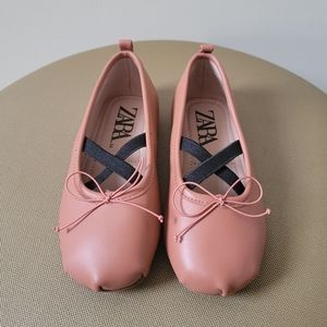Zara girls ballet flats